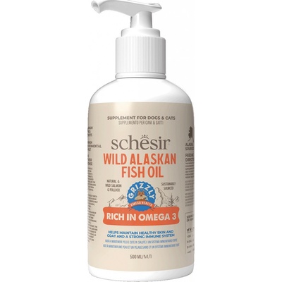 Grizzly Lososový olej pes Salmon Oil Plus 500 ml