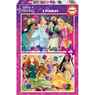 Educa Disney Princess 2 x 48 dílků