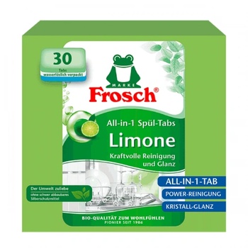 Капсули за съдомиялна All in 1 Frosch Limone 30 бр