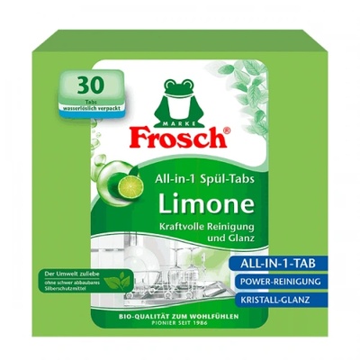 Капсули за съдомиялна All in 1 Frosch Limone 30 бр