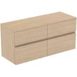 Ideal Standard Finesse - Шкафче за умивалник, 120x44x56 см, 4 чекмеджета, бял дъб E3426US (E3426US)