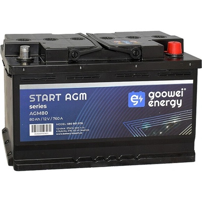 Goowei Energy 12V 80Ah 760A AGM80