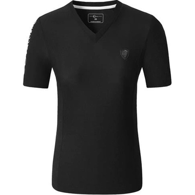 Covalliero Dámské triko V Shape S/S 2025 černé