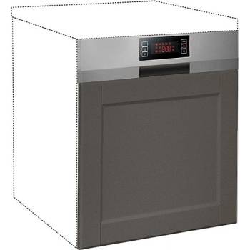 Matis Врата за съдомиялна машина CONTEMPO Mask 60x60 сив