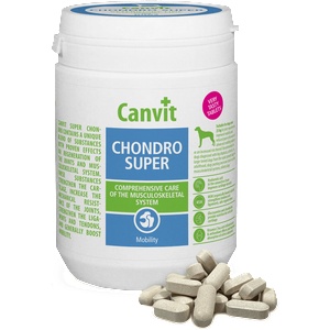 Canvit Chondro Super/Канвит Хондро СУПЕР- Хранителна добавка за стави за кучета 500 гр