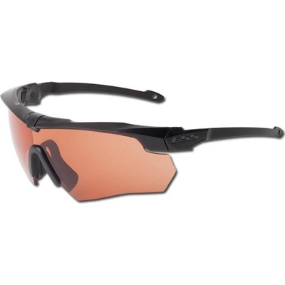 Ochranné strelecké okuliare ESS Crossbow Suppressor One Čierna, Hi-Def Copper
