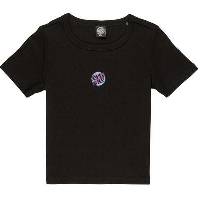 SANTA CRUZ tričko Other Dot Emb T Shirt Black BLACK