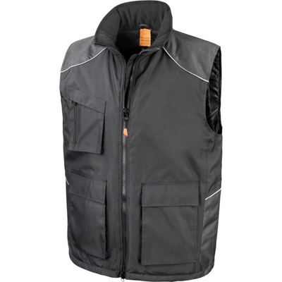 Result Unisex pracovná vesta R306X Black
