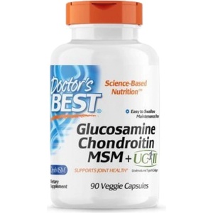 Doctor's Best Glucosamine Chondroitin MSM + UC-II [90 капсули]