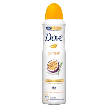 Image 1 of Dove Advanced Care Go Fresh Passion Fruit deo spray 150 ml