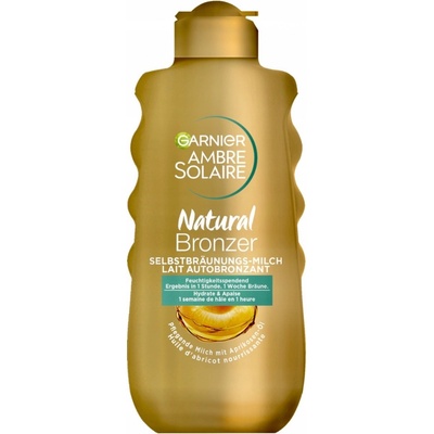 Garnier Ambre Solaire Natural Bronzer samoopaľovacie mlieko, 200 ml