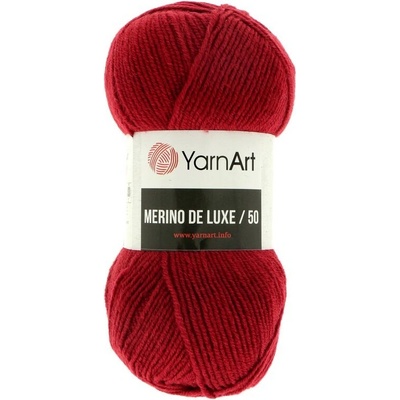 YarnArt Merino De Luxe 50 3024 vínová