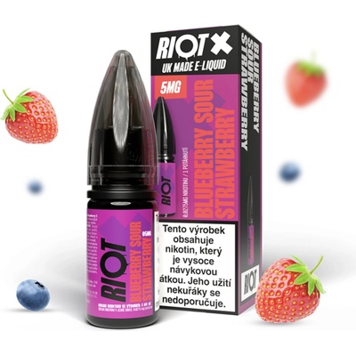 Riot X Salt Blueberry Sour Strawberry 10 ml 5 mg