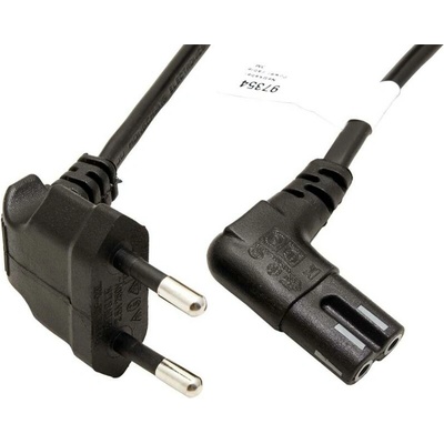 PremiumCord 230V k magnetofonu se zahnutými konektory 0.75m