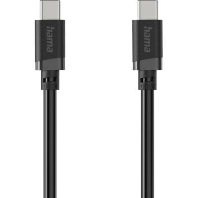 Hama 00201808 USB USB 2.0 USB-C ® zástrčka 2m černý s USB