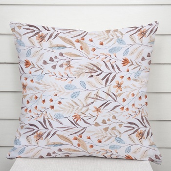 Biante Leona LN-163 Jesenné vetvičky na bielom 50 x 70 cm