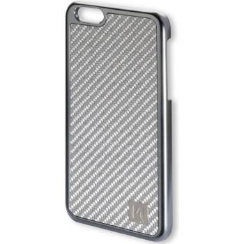 4smarts Карбонов Калъф за iPhone 6/6s, 4SMARTS Modena Case, Сребрист (4250774913822)