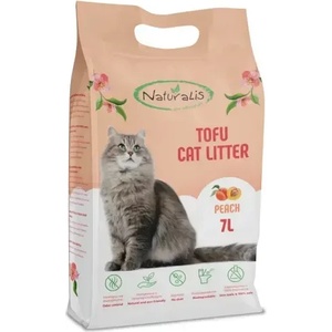 Naturalis Tofu Cat Litter 7 L Peach - 100% натурална котешка тоалетна с праскова