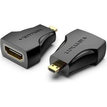 Vention Адаптер Vention AITB0, от Micro HDMI(м) към HDMI(ж), черен (AITB0)