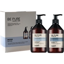 NiaMh Be Pure Detox Shampoo 500 ml + Mask 500 ml darčeková sada