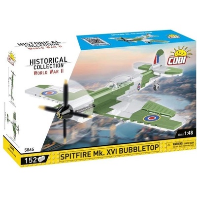 COBI II WW Supermarine Spitfire Mk. XVI Bubbletop, 1: 48, 155k