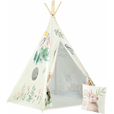 Nukido 740700 Dětské teepee béžové – Zboží Dáma