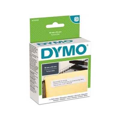 DYMO Етикет, LW принтер, подвижен, 19x51 mm, 500 етикета, DYMO S0722550 (S0722550)
