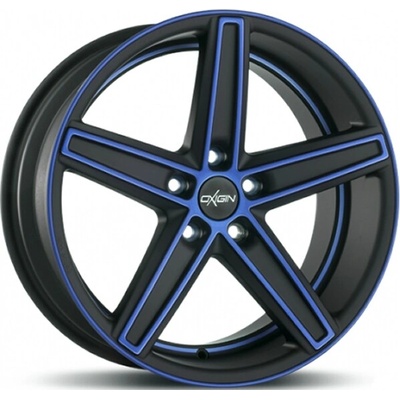 OXIGIN 18 7,5x17 5x114,3 ET48 blue polished matt
