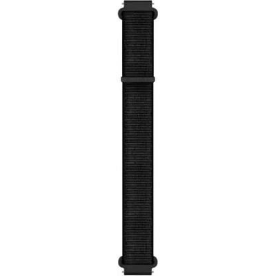 Garmin Бързоосвобождаваща се найлонова каишка - Черна (18 мм) 010-13261-00 (010-13261-00)