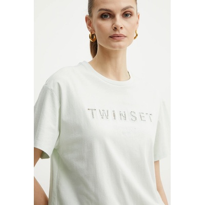 Памучна тениска Twinset (251TT2041)