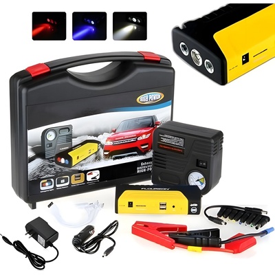 Foxgood Мултифункционален Комплект Стартерно Устройство High Power Jump starter и компресор за кола (3142)