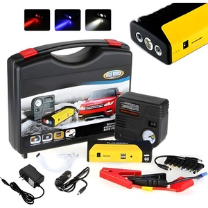 Foxgood Мултифункционален Комплект Стартерно Устройство High Power Jump starter и компресор за кола (3142)