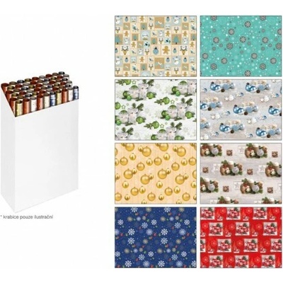 MFP papier Baliaci papier vianočný rolky klasik 2x100x70 MIX