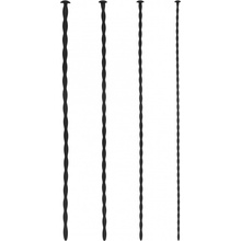 Ouch! Silicone Spiral Screw Plug Set Beginner Urethral Sounding