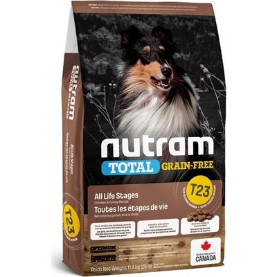 Nutram T23 Total Grain Free Turkey Chicken Duck Dog 2 kg