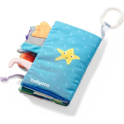 BabyOno měkká senzorická knížka Oceán