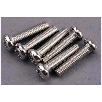 Traxxas кръстата винт M3x12mm полукръгла глава цинк. (6)