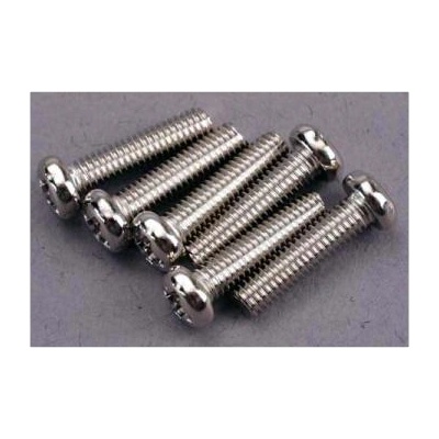 Traxxas кръстата винт M3x12mm полукръгла глава цинк. (6)