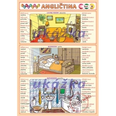 Obrázková angličtina 8 - byt