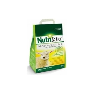 Nutri mix pre kozy ovce a škárk.zver plv 3 kg