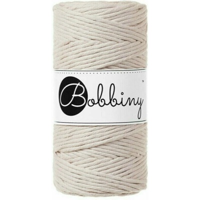 Bobbiny Macrame Cord 3 mm 100 m Nude Špagát