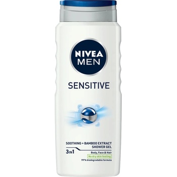 Nivea MEN Душ-гел Sensitive Душ гел мъжки 500ml