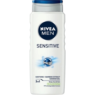 Nivea MEN Душ-гел Sensitive Душ гел мъжки 500ml