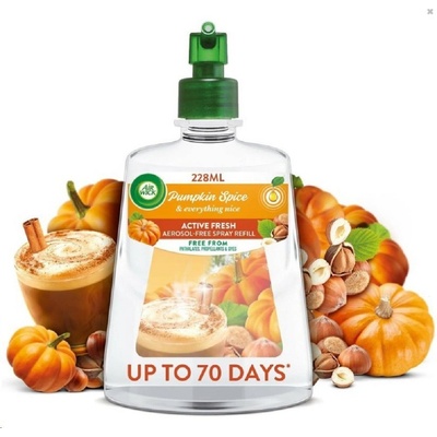 Air Wick Active Fresh Dýně a podzim.koření náhradní náplň 228 ml