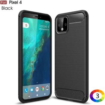 Image 1 of Google Pixel 4 Удароустойчив Carbon Fiber Калъф и Протектор