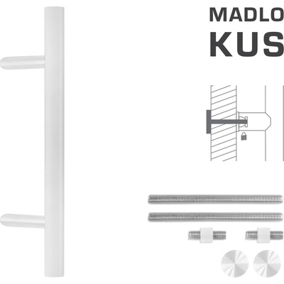 MPkovania FT - MADLO kód K10 Ø 35 mm UN ks Rozteč madla: 700 mm, Rozmer profilu madla: Ø 35 mm, Dĺžka: 1000 mm