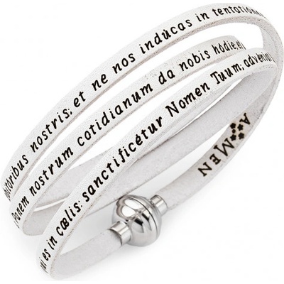 Amen kožený náramek Prayers PNLA07