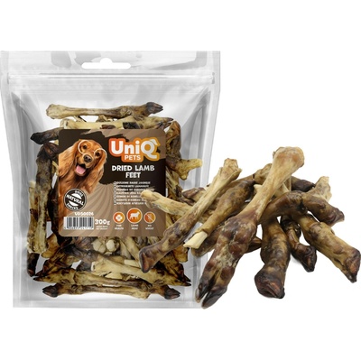 UNIQ Pets Kozí sušené nožičky 300 g