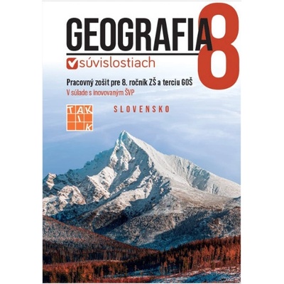 Geografia v súvislostiach 8 pracovný zošit