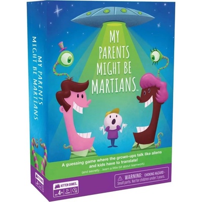 Exploding Kittens Настолна игра My Parents Might Be Martians - Парти (BGBG0004695N)
